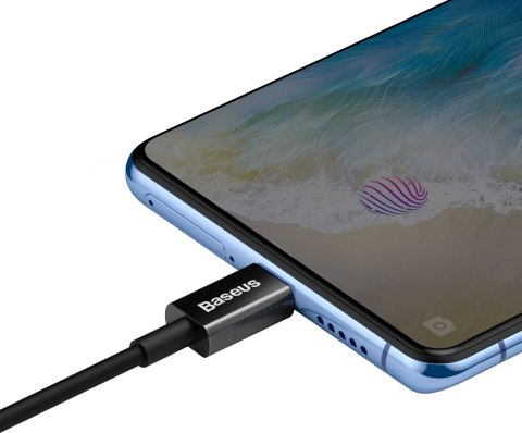 Kabel przewód Superior USB-A - micro USB 2A 2m - czarny Kabel przewód Superior USB-A - micro USB 2A 2m - czarny