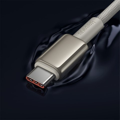 Kabel przewód Tungsten Gold USB-C - USB-C 100W 1m - złoty Kabel przewód Tungsten Gold USB-C - USB-C 100W 1m - złoty