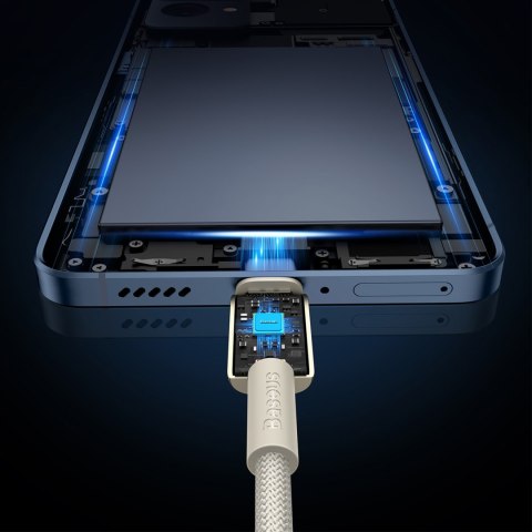Kabel przewód Tungsten Gold USB-C - USB-C 100W 1m - złoty Kabel przewód Tungsten Gold USB-C - USB-C 100W 1m - złoty