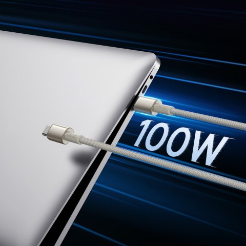 Kabel przewód Tungsten Gold USB-C - USB-C 100W 1m - złoty Kabel przewód Tungsten Gold USB-C - USB-C 100W 1m - złoty