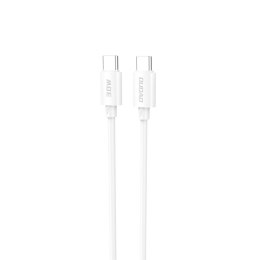 Kabel przewód L4C USB-C - USB-C 30W 480Mb/s 1.2m - biały