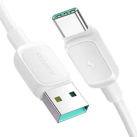 Kabel przewód Multi-Color Series A14 USB-A - USB-C 3A 1.2 m - biały Kabel przewód Multi-Color Series A14 USB-A - USB-C 3A 1.2 m - biały
