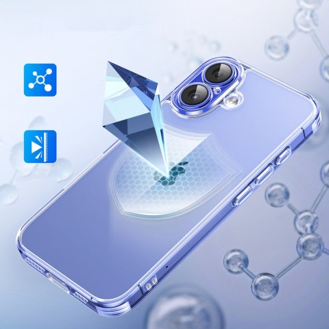 Etui case Classy Clear Protective Case na iPhone 16 Plus - przezroczyste Etui case Classy Clear Protective Case na iPhone 16 Plus - przezroczyste