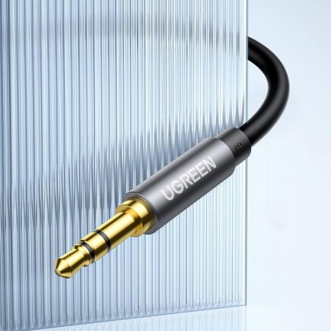 Kabel przedłużacz audio mini jack 3.5mm 5m - srebrny Kabel przedłużacz audio mini jack 3.5mm 5m - srebrny