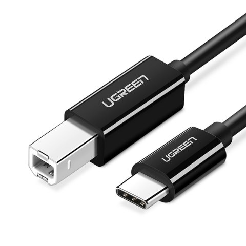 Kabel przewód do drukarki USB-C - USB-B 1m - czarny Kabel przewód do drukarki USB-C - USB-B 1m - czarny