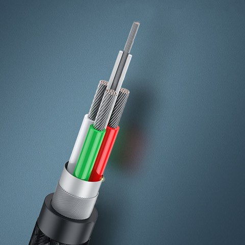 Kabel przewód do drukarki USB-C - USB-B 1m - czarny Kabel przewód do drukarki USB-C - USB-B 1m - czarny