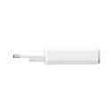 Mała i supercienka ładowarka sieciowa 20W USB-A USB-C - biała