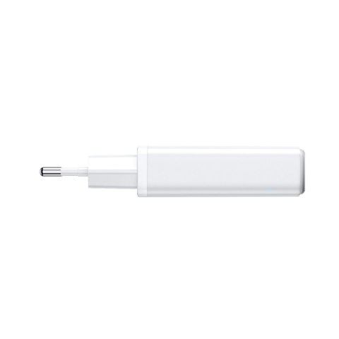 Mała i supercienka ładowarka sieciowa 20W USB-A USB-C - biała Mała i supercienka ładowarka sieciowa 20W USB-A USB-C - biała