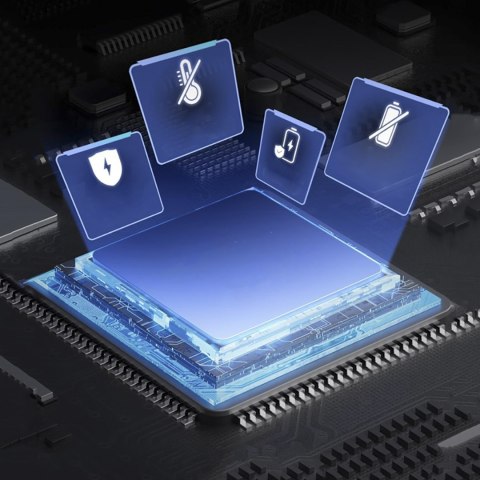 Uchwyt magnetyczny na telefon z ładowarką indukcyjną 15W na kratkę nawiewu - czarny Uchwyt magnetyczny na telefon z ładowarką indukcyjną 15W na kratkę nawiewu - czarny