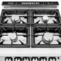 Kuchnia gazowa z piekarnikiem 4 palniki 14.4 kW