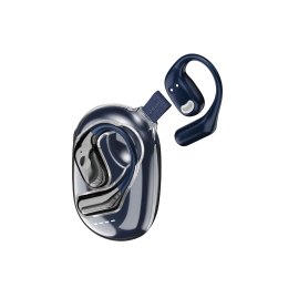 Słuchawka biznesowa Bluetooth 5.3 OWS USB-C - granatowa