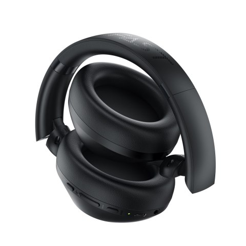 Słuchawki bezprzewodowe H3 Bluetooth z ANC USB-C IPX4 - czarne Słuchawki bezprzewodowe H3 Bluetooth z ANC USB-C IPX4 - czarne