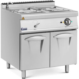 Bemar elektryczny z szafką kranem 2x GN 1/2 2x GN 1/3 6000 W