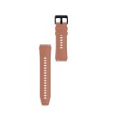 Pasek silikonowy do zegarka Huawei Watch GT 2/3/4/2 Pro/3 Pro/4 Pro/GT 2e 46mm - bordowy