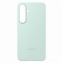 Etui plecki silikonowe Samsung Silicone Case do Samsung Galaxy S25+ - miętowe
