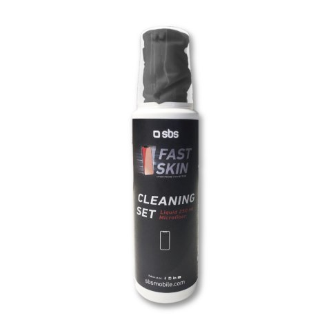 ZESTAW Płyn do czyszczenia ekranów smartfonów z mikrofibrą 250 ml