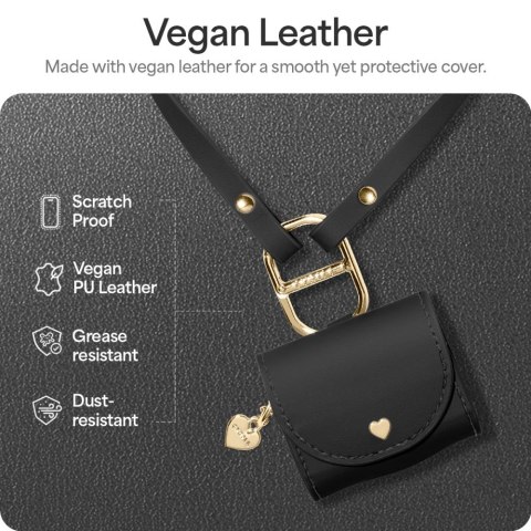 Etui na słuchawki AirPods 4 Cyrill Mini Bag - czarny Etui na słuchawki AirPods 4 Cyrill Mini Bag - czarny