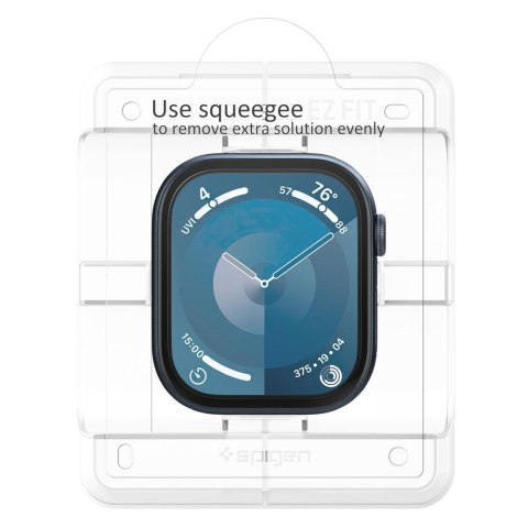 Szkło hybrydowe na Apple Watch 10 46 mm przezroczyste - 2 szt. Szkło hybrydowe na Apple Watch 10 46 mm przezroczyste - 2 szt.
