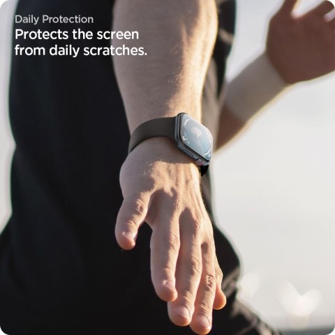 Szkło hybrydowe na Apple Watch 10 46 mm przezroczyste - 2 szt. Szkło hybrydowe na Apple Watch 10 46 mm przezroczyste - 2 szt.