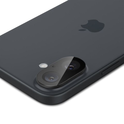 Szkło na aparat do iPhone 16 / 16 PLUS czarne - 2 szt. Szkło na aparat do iPhone 16 / 16 PLUS czarne - 2 szt.