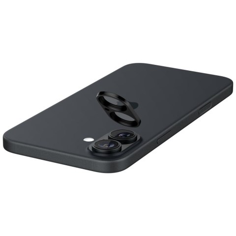 Szkło na aparat do iPhone 16 / 16 PLUS czarne - 2 szt. Szkło na aparat do iPhone 16 / 16 PLUS czarne - 2 szt.