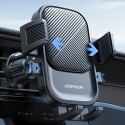 Uchwyt samochodowy do telefonu na kratkę nawiewu - czarny
