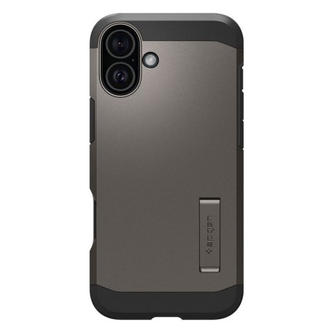 Etui Tough Armor MagSafe z podstawką na iPhone 16 - gunmetal Etui Tough Armor MagSafe z podstawką na iPhone 16 - gunmetal
