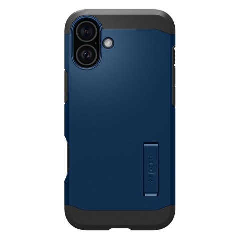 Etui Tough Armor MagSafe z podstawką na iPhone 16 - niebieskie Etui Tough Armor MagSafe z podstawką na iPhone 16 - niebieskie
