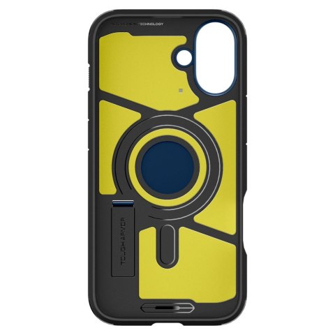 Etui Tough Armor MagSafe z podstawką na iPhone 16 - niebieskie Etui Tough Armor MagSafe z podstawką na iPhone 16 - niebieskie