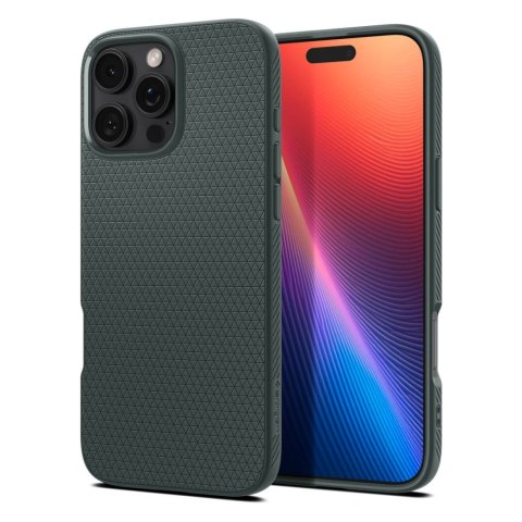 Etui case na iPhone 16 Pro Liquid Air - zielone Etui case na iPhone 16 Pro Liquid Air - zielone