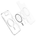 Etui case na iPhone 16e Ultra Hybrid MagSafe - białe półprzezroczyste
