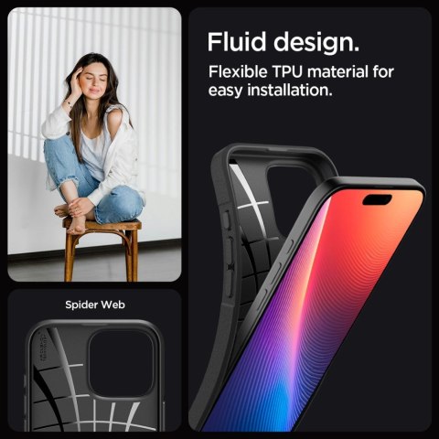 Etui na iPhone 16 Pro Max Core Armor - czarny mat Etui na iPhone 16 Pro Max Core Armor - czarny mat