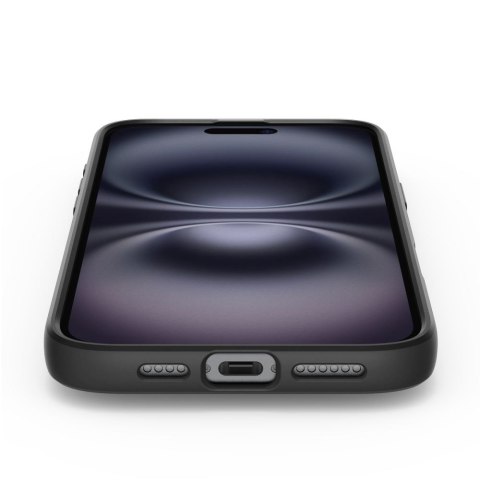Etui ochronne na iPhone 16 Plus Liquid Air - czarne Etui ochronne na iPhone 16 Plus Liquid Air - czarne