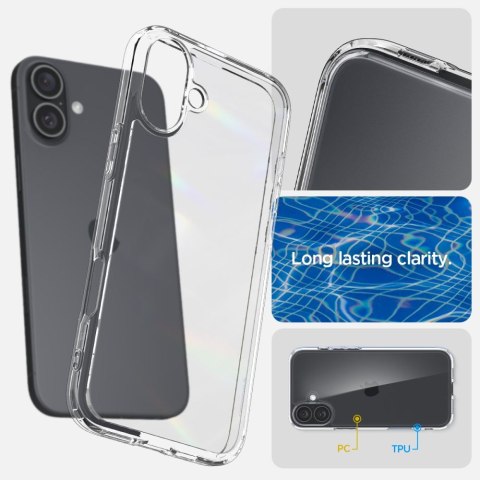 Etui ochronne na iPhone 16 Plus Ultra Hybrid - przezroczyste Etui ochronne na iPhone 16 Plus Ultra Hybrid - przezroczyste