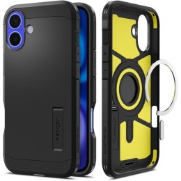 Etui ochronne na iPhone 16 Plus z podstawką Tough Armor MagSafe - czarne