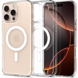 Etui ochronne na iPhone 16 Pro Ultra Hybrid Mag z MagSafe - przezroczyste białe