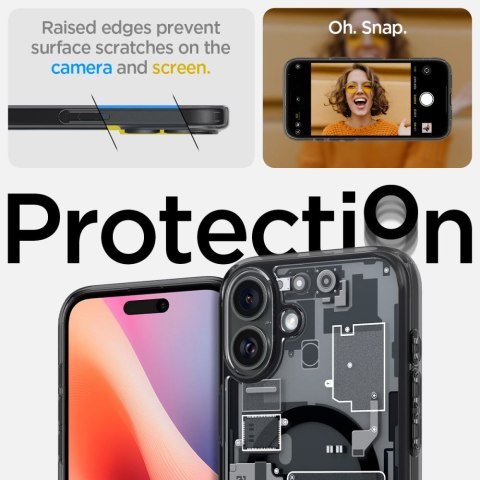 Etui ochronne na iPhone 16 Ultra Hybrid MagSafe Zero One - ciemnoszare Etui ochronne na iPhone 16 Ultra Hybrid MagSafe Zero One - ciemnoszare