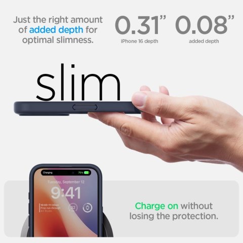 Etui ochronne na iPhone 16 Ultra Hybrid - przezroczysto niebieskie Etui ochronne na iPhone 16 Ultra Hybrid - przezroczysto niebieskie