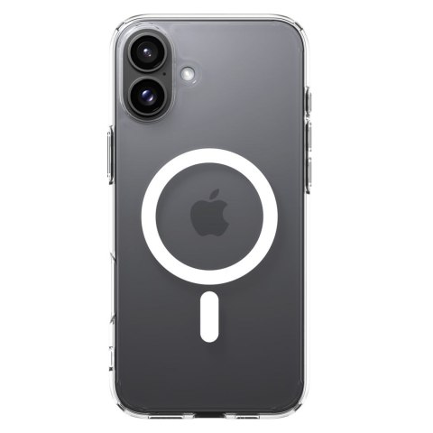 Etui plecki na iPhone 16 Plus Ultra Hybrid Mag z MagSafe - przezroczyste białe Etui plecki na iPhone 16 Plus Ultra Hybrid Mag z MagSafe - przezroczyste białe
