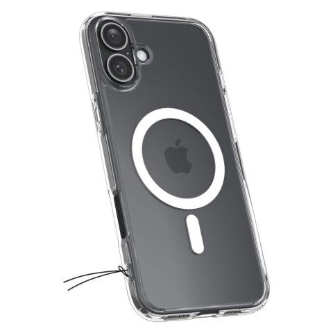 Etui plecki na iPhone 16 Plus Ultra Hybrid Mag z MagSafe - przezroczyste białe Etui plecki na iPhone 16 Plus Ultra Hybrid Mag z MagSafe - przezroczyste białe