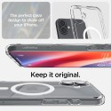 Etui plecki na iPhone 16 Plus Ultra Hybrid Mag z MagSafe - przezroczyste białe