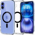 Etui plecki na iPhone 16 Plus Ultra Hybrid Mag z MagSafe - przezroczyste czarne