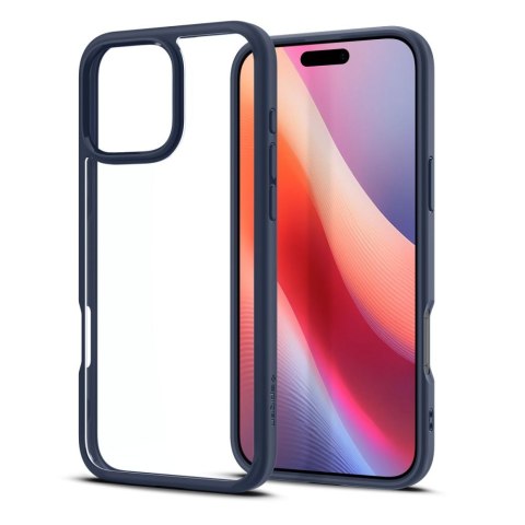 Etui plecki na iPhone 16 Pro Ultra Hybrid - niebieskie Etui plecki na iPhone 16 Pro Ultra Hybrid - niebieskie