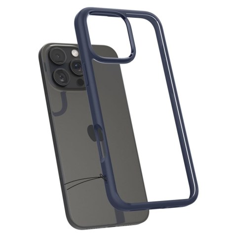 Etui plecki na iPhone 16 Pro Ultra Hybrid - niebieskie Etui plecki na iPhone 16 Pro Ultra Hybrid - niebieskie