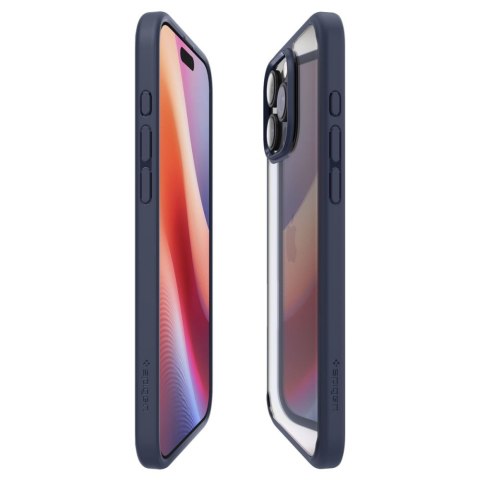 Etui plecki na iPhone 16 Pro Ultra Hybrid - niebieskie Etui plecki na iPhone 16 Pro Ultra Hybrid - niebieskie