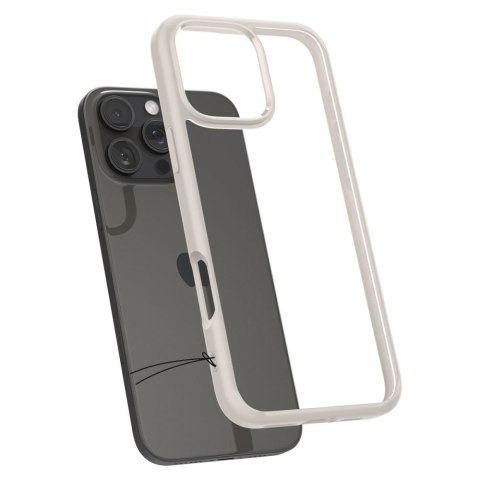 Etui plecki na iPhone 16 Pro Ultra Hybrid - tytanowe Etui plecki na iPhone 16 Pro Ultra Hybrid - tytanowe