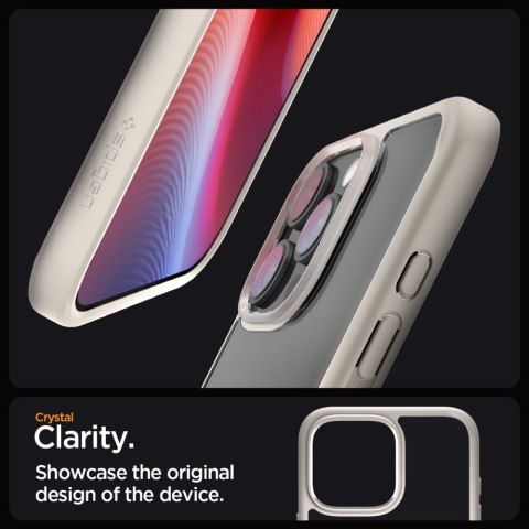 Etui plecki na iPhone 16 Pro Ultra Hybrid - tytanowe Etui plecki na iPhone 16 Pro Ultra Hybrid - tytanowe