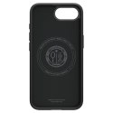 Etui plecki na iPhone 16e Liquid Air Mag MagSafe - czarny mat