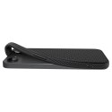 Etui plecki na iPhone 16e Liquid Air Mag MagSafe - czarny mat