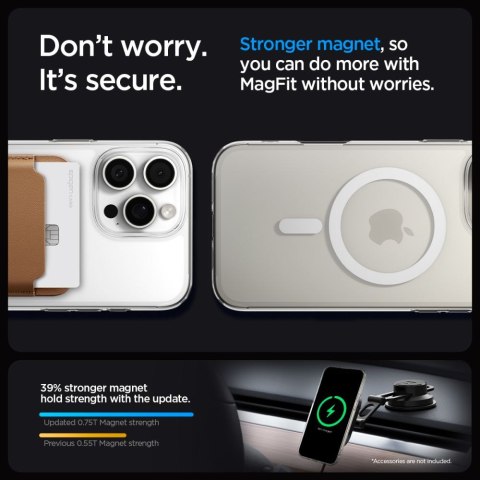 Etui pokrowiec na iPhone 16 Pro Liquid Crystal Mag MagSafe - przezroczyste Etui pokrowiec na iPhone 16 Pro Liquid Crystal Mag MagSafe - przezroczyste